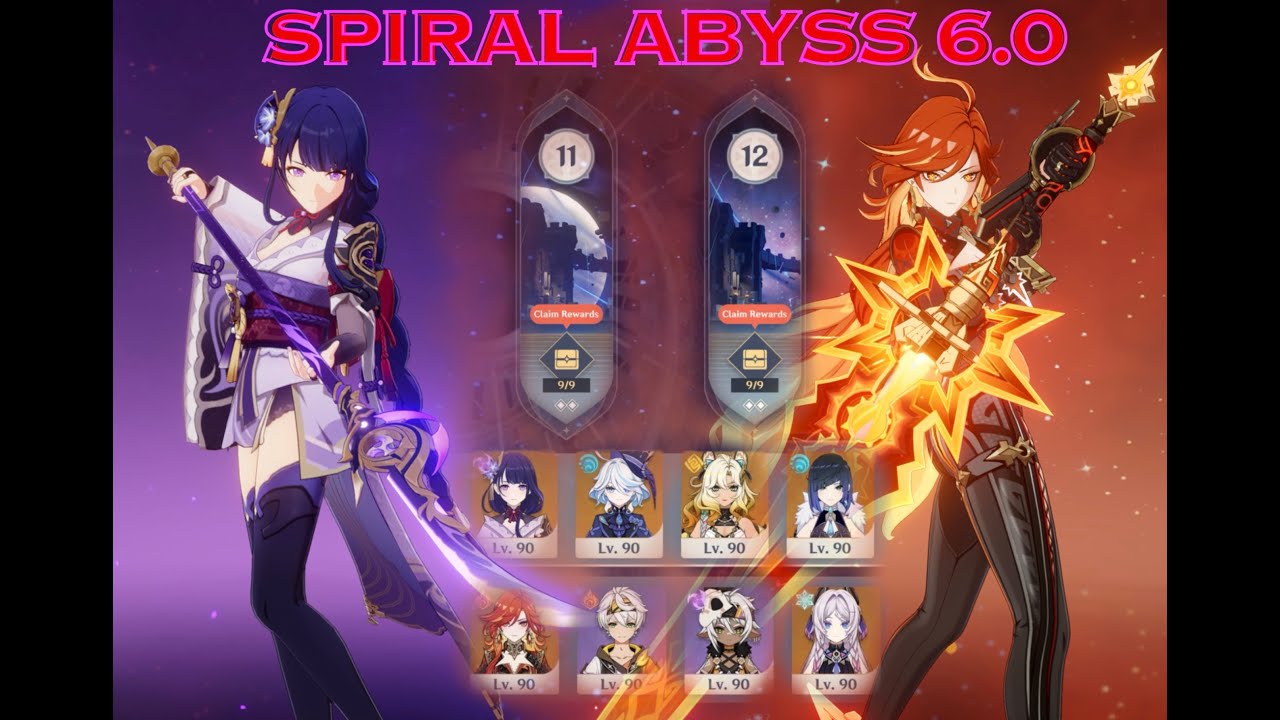 Electro Archon X Pyro Archon | Raiden Electro Charged x Mavuika Melt | Spiral Abyss 6.0 Luna 1