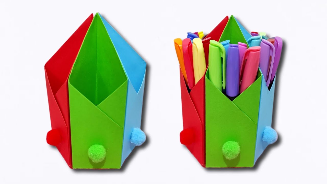DIY #319 | Cute Colorful Pencil Holder ❤