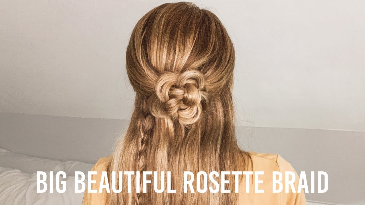 Big Beautiful Rosette Braid || Hazel Darling