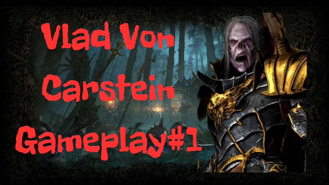 Total War Warhammer III: Immortal Empires,Wampirzy Hrabiowie, gameplay -Vlad von Carstein #1