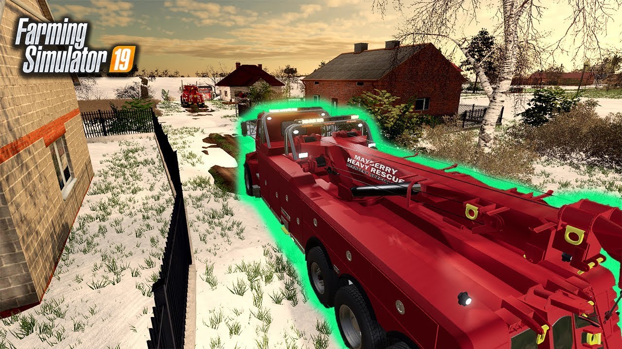 😃 Wypadek, Akcja Ratunkowa z DoSia  🦹‍♀️👨🏼‍🌾 Rolnicy z Miasta 😍 Farming Simulator 19 🚜