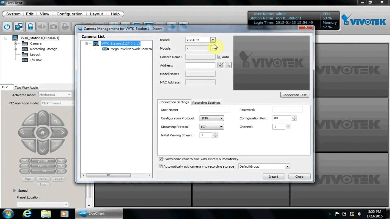 Vivotek - VAST Tutorials - 02 Add Cameras to VAST - 1
