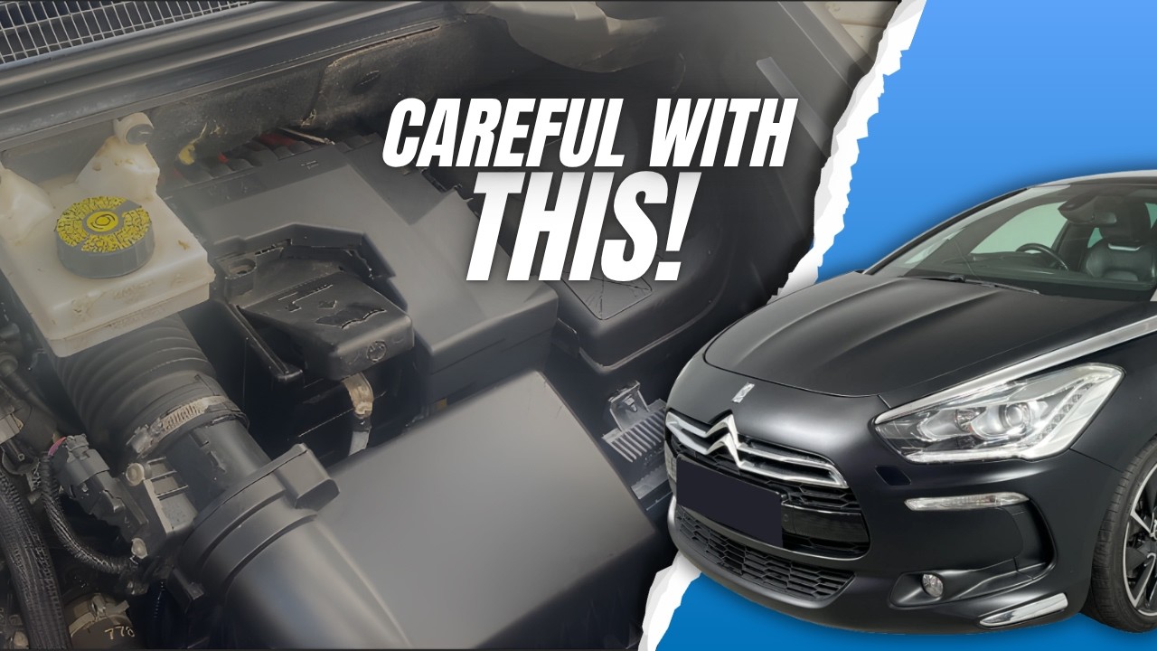 Citroen DS5 Battery Replacement