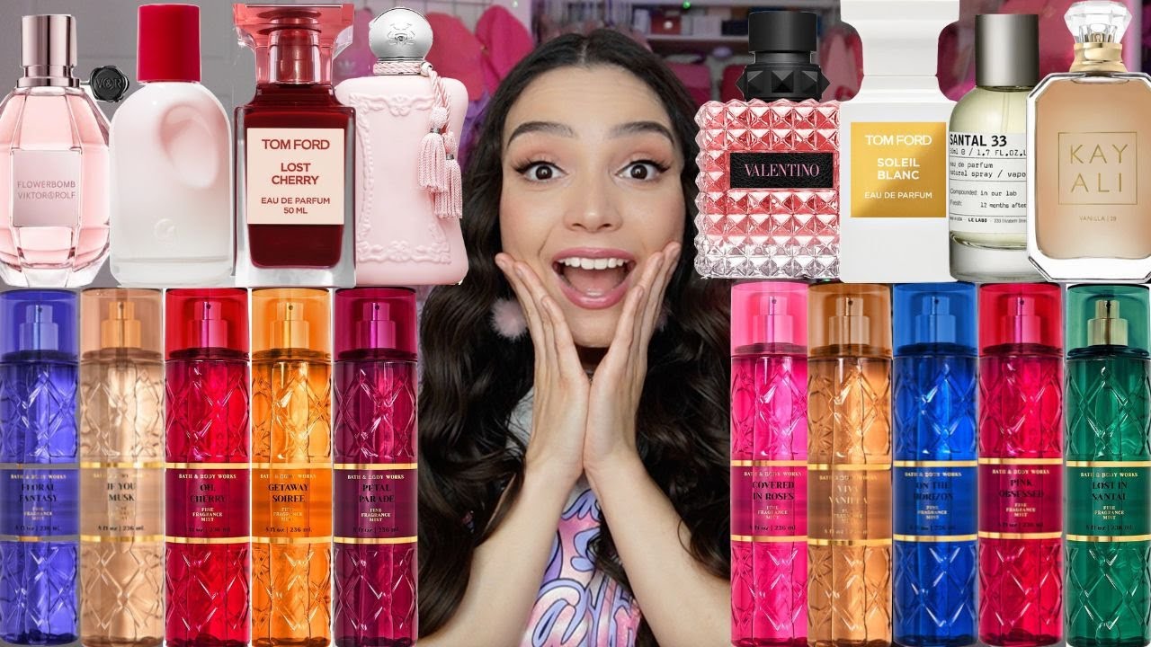 NUEVOS BODYMIST DE BATH & BODY WORKS INSPIRADOS EN PERFUMES CAROS