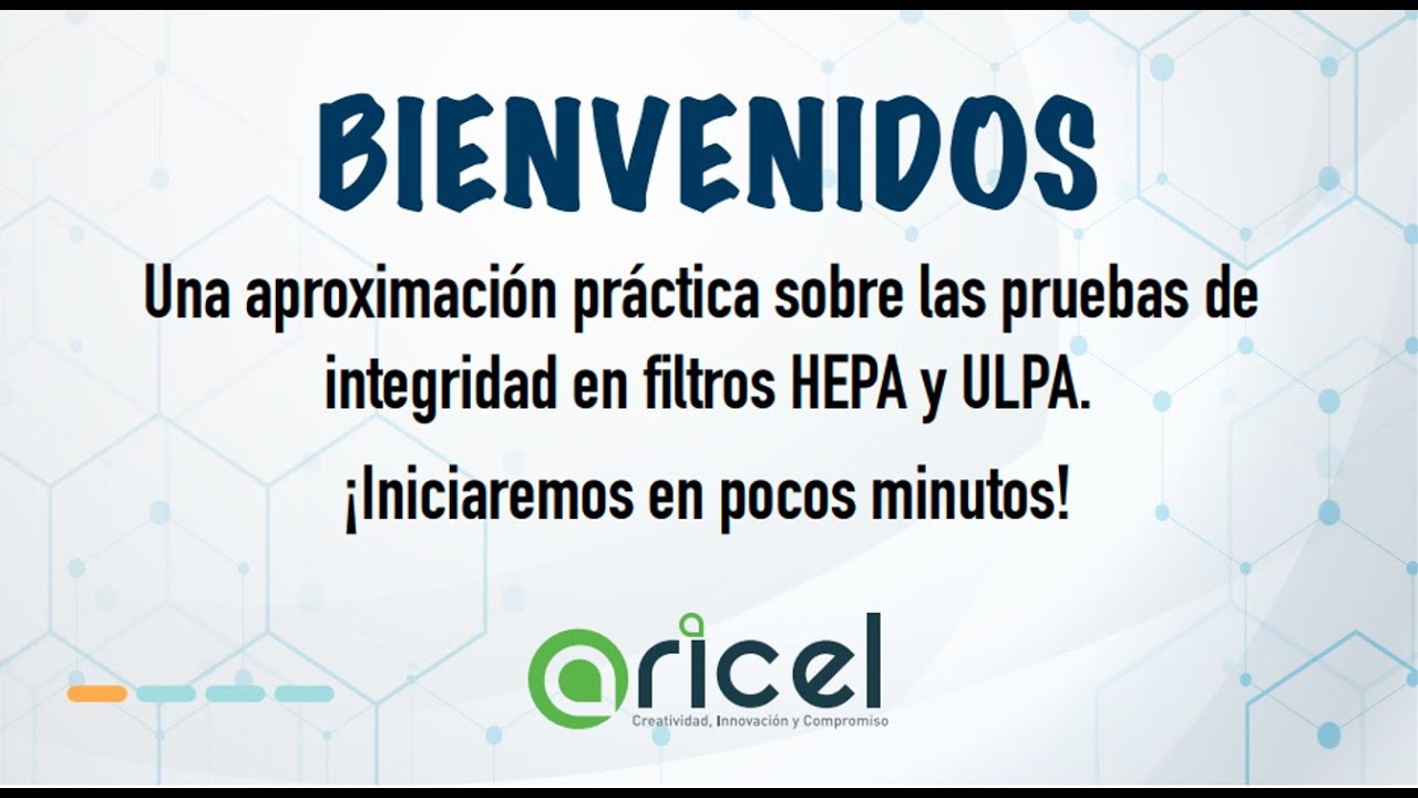 Pruebas de integridad en filtros HEPA y ULPA