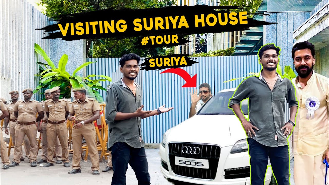 ✅Visiting Actor Suriya House 🏡✨| 😡SURIYA HOME TOUR GOES WORNG ❌ | SKR FAMILY | SHEIK VLOG