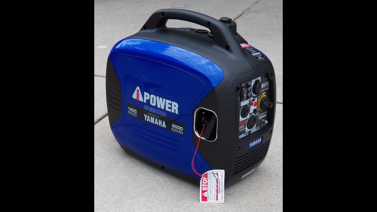 A iPower Yamaha Powered SC2000i 2000 Watt Inverter Generator   Quick Review