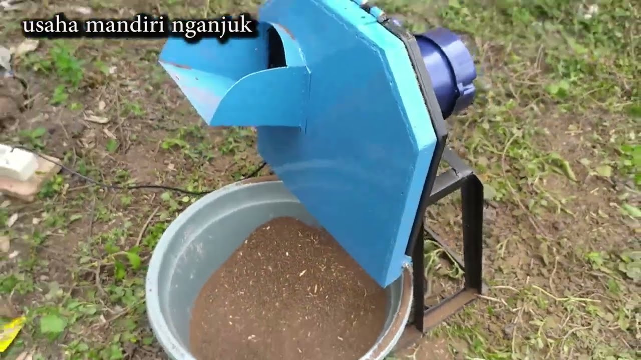 mesin selep kotoran hewan, mesin cacah rumput multifungsi SG02 giling kohe