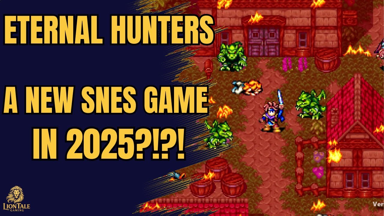 A New SNES RPG in 2025?! Eternal Hunters: The Branford Legacy Explained
