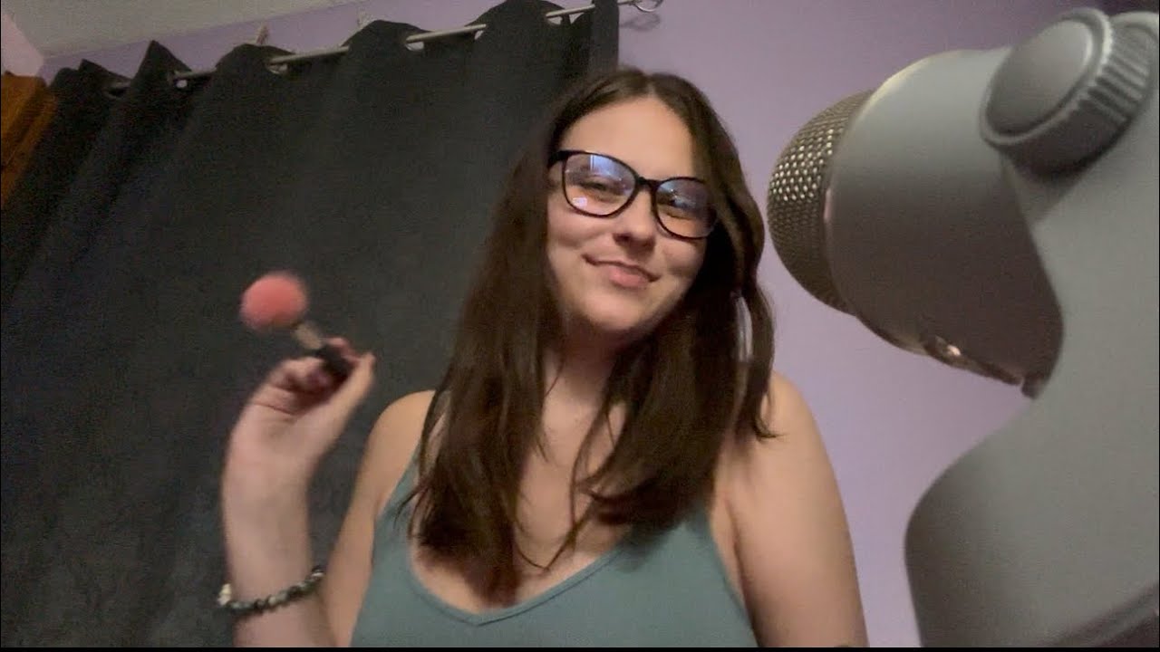 ASMR Fast and Aggressive Makeup application!