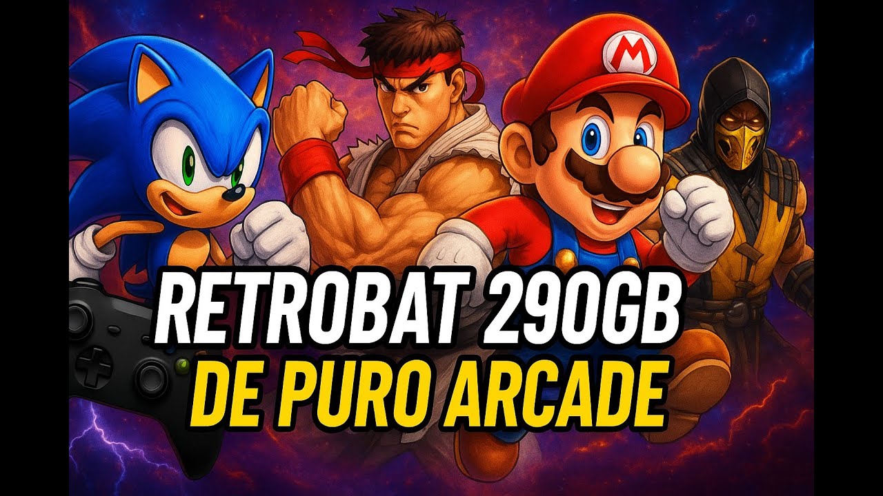 🎯 RETROBAT 290GB – Todo lo Retro en un Solo Pack | Tu Aliado Retro