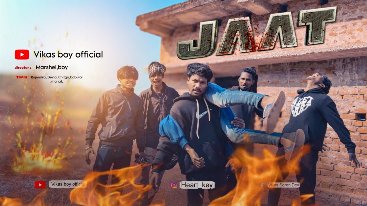 JAAT || Sunny deol || full action spoof || Vikas || 4k HD || 2026