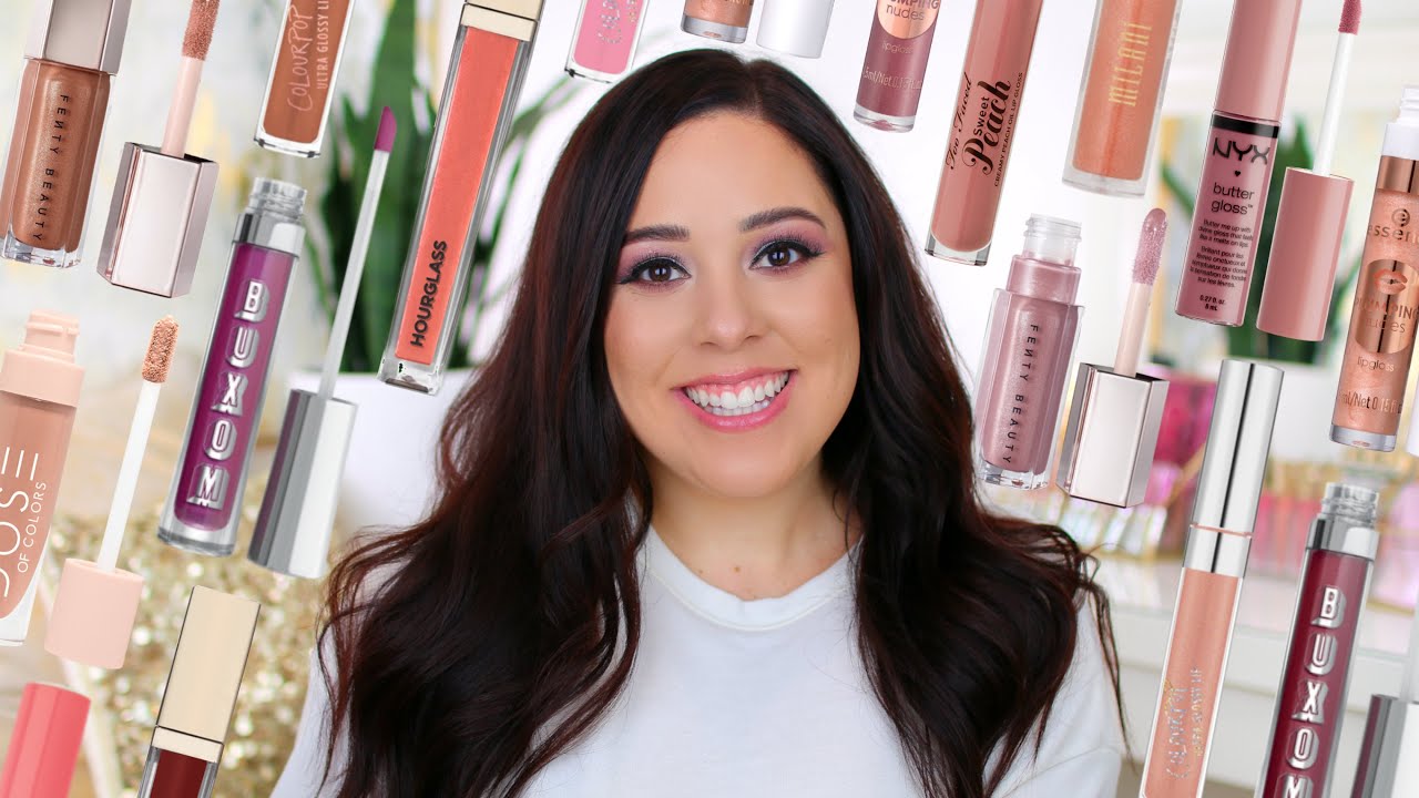 RANKING 12 DIFFERENT LIP GLOSS FORMULAS FROM WORST TO BEST!