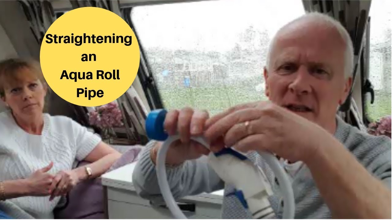 Aqua Roll Pipe Solution. How to keep your aqua roll pipe straight & stop it bending back on itself.