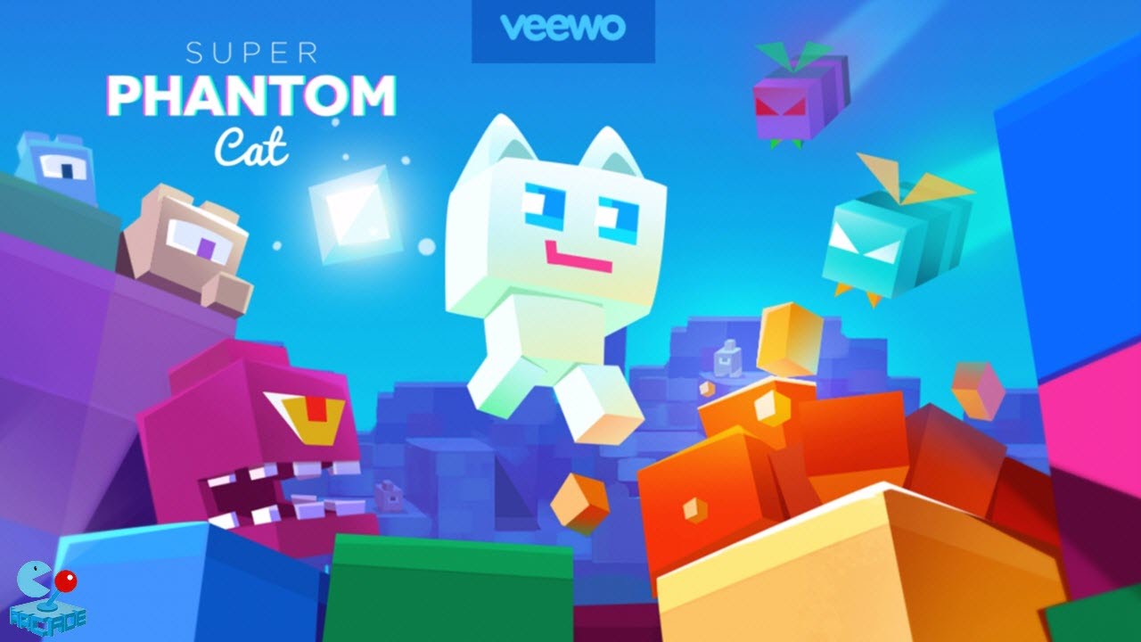 Super Phantom Cat (Retro Platformer Old-Style Arcade Game ) - iOS / Android