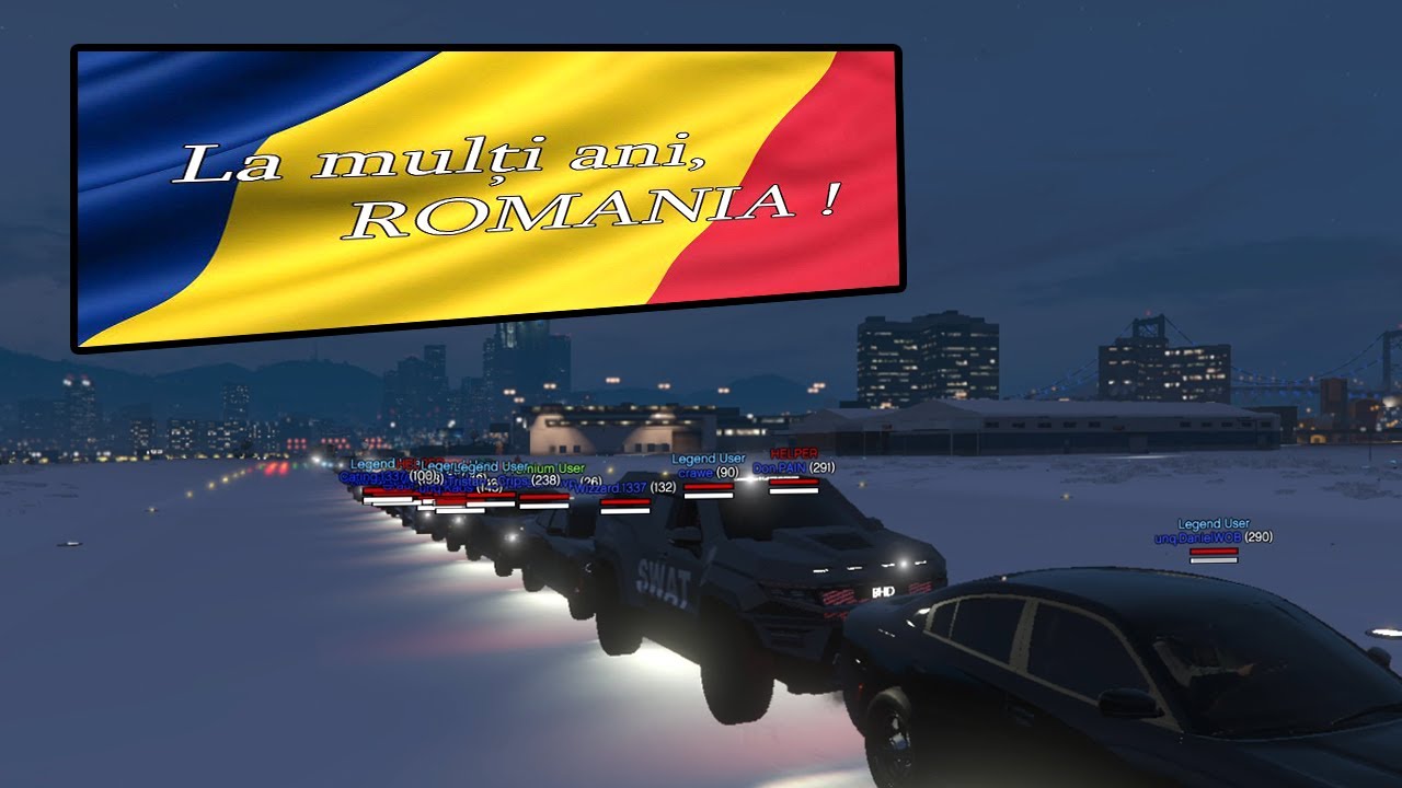 Parada de 1 Decembrie 2023 pe RAGE B-HOOD | LA MULTI ANI ROMANIA!!! #bhood #ragemp #raduq