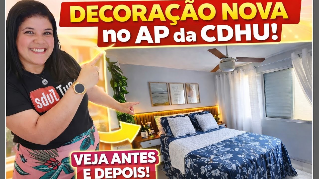 Vlog de hoje: decoração nova no AP da CDHU | Olha como ficou!
