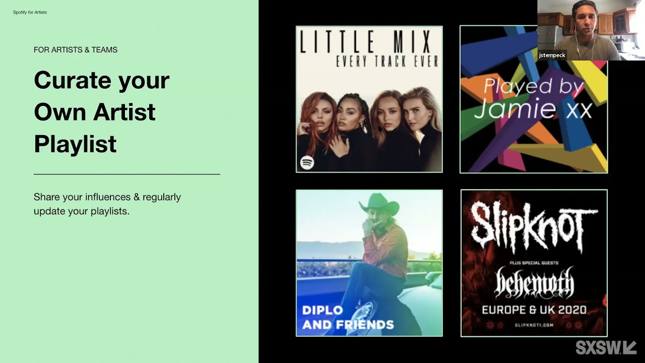 Spotify Artist & Label Workshop | SXSW 2021