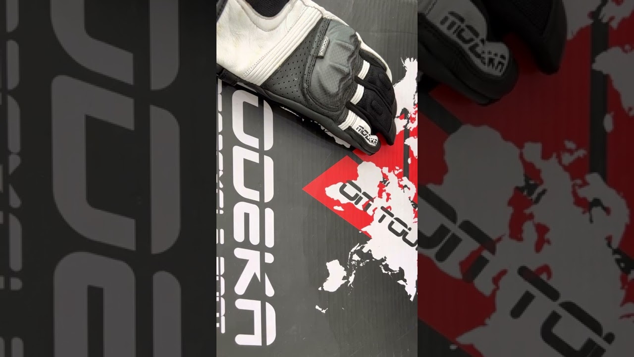Modeka 2022 Miako Air ถุงมือข้อสั้นที่นุ่มเเละเย็นสบาย
