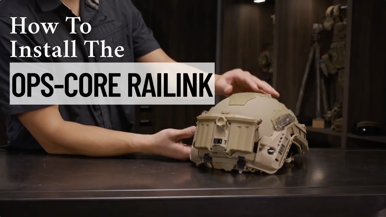 How To Install The Ops-Core RAILINK ARC Rails System
