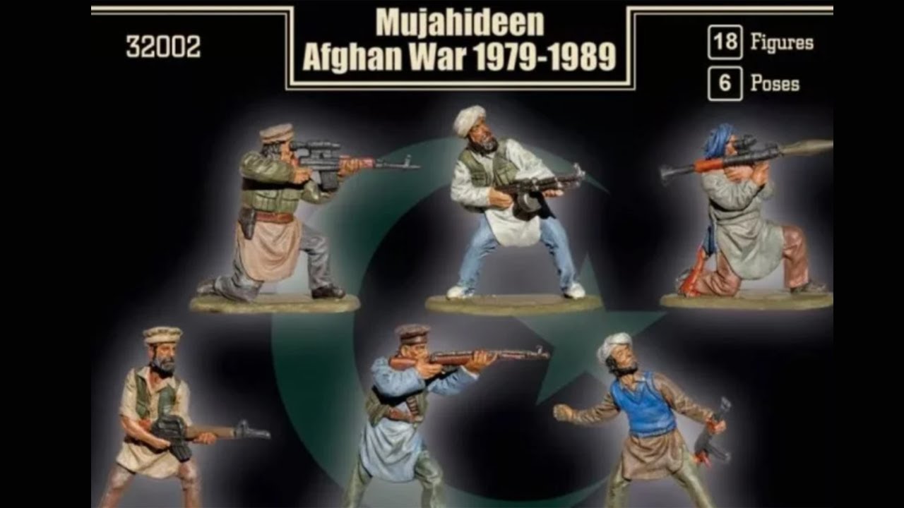 Unboxing Mars Figures 32002 1/32 Mujahideen Afghan War 1979 1989 Plastic Model
