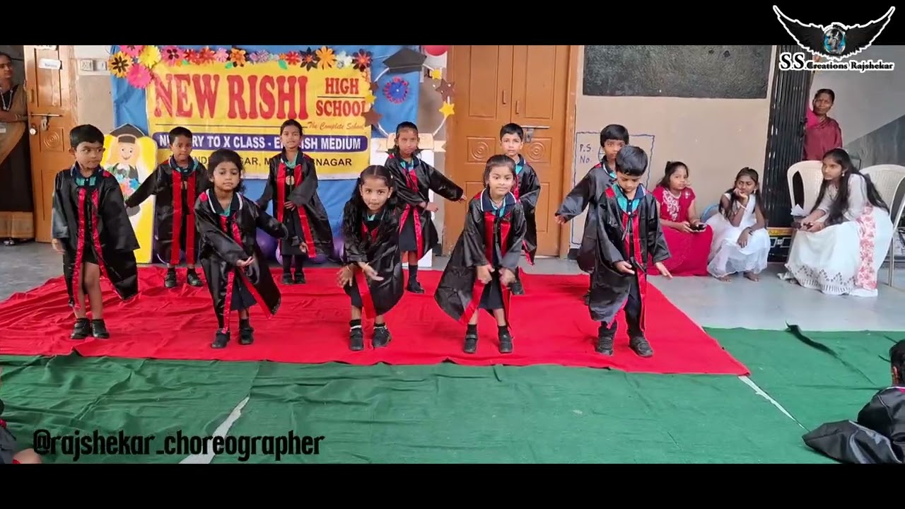 Afro tapang song dance performance by NRHS UKG students Graduation day #2026
