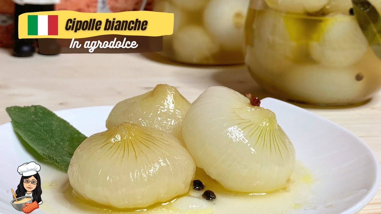 CIPOLLE IN AGRODOLCE - Ricetta facile #cipolleinagrodolce #cipolla