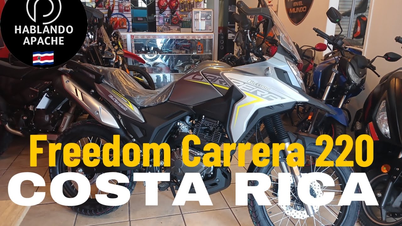 🚨🚨la Nueva Freedom Carrera 220 ficha técnica,precio Costa Rica