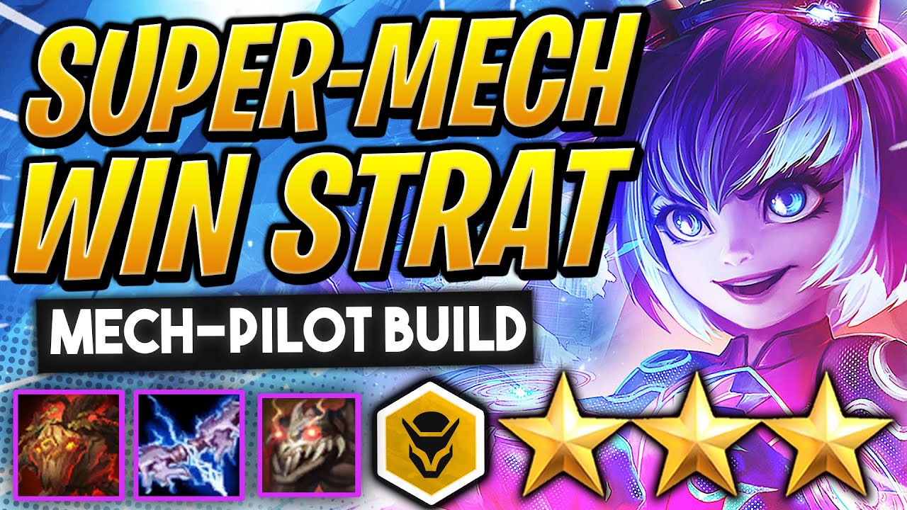 The INSTANT WIN Build w/ SUPER-MECH! | TFT Galaxies | Teamfight Tactics Set 3 | League of Legends