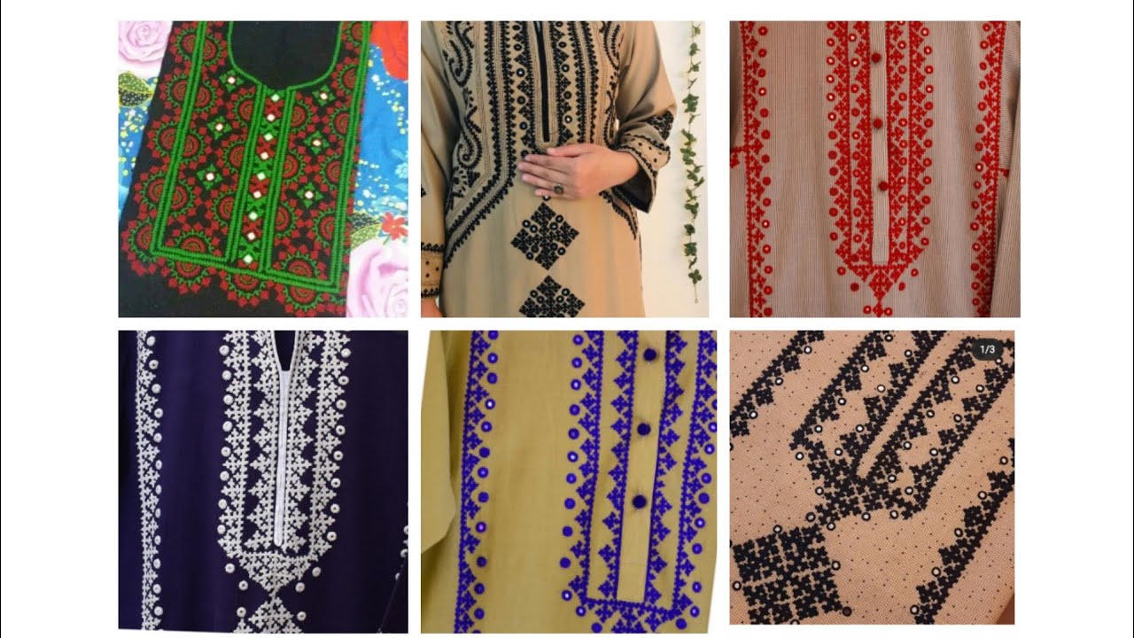 beautiful sindhi hand embroidery designs for ladies dres|kutch hand embroidery design|stylish trends
