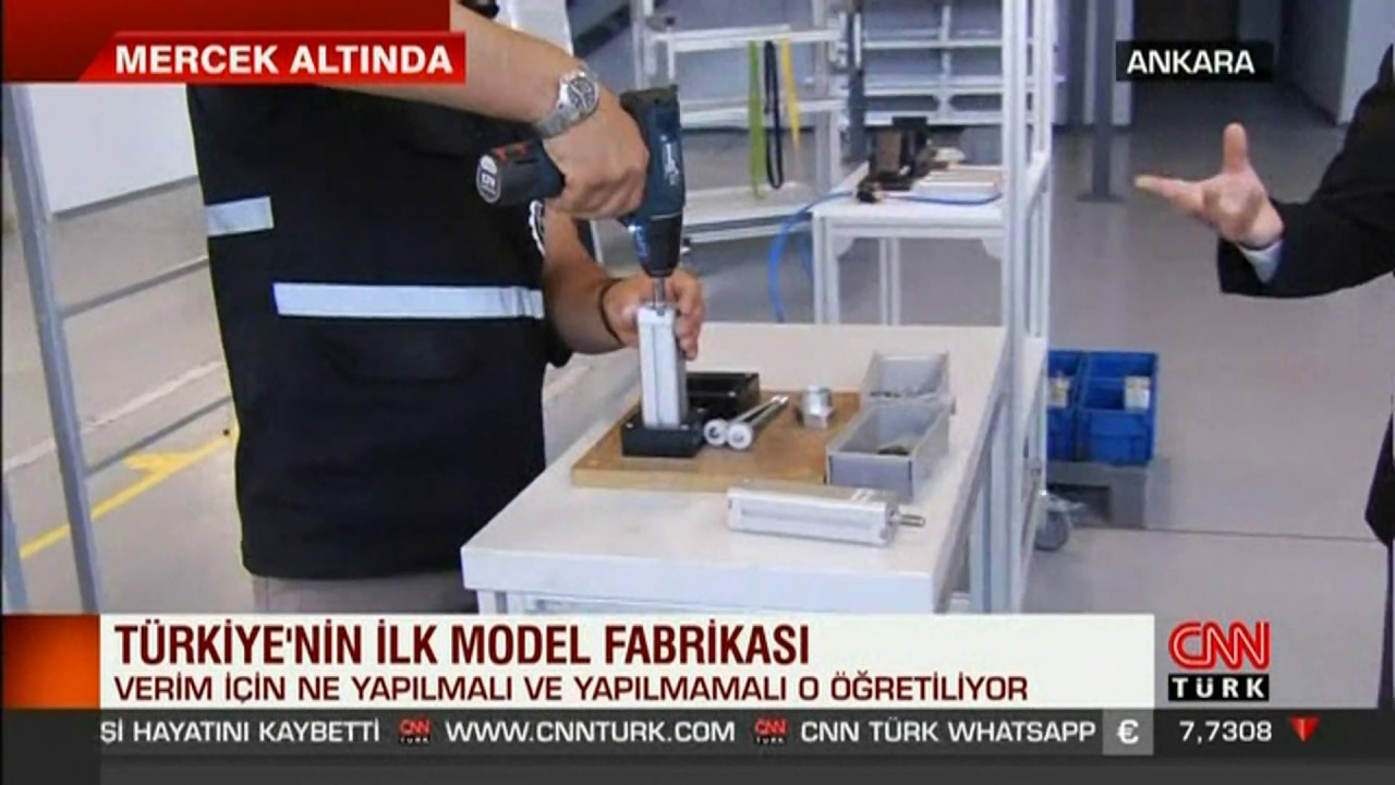 İşte Türkiye’nin İlk Model Fabrikası