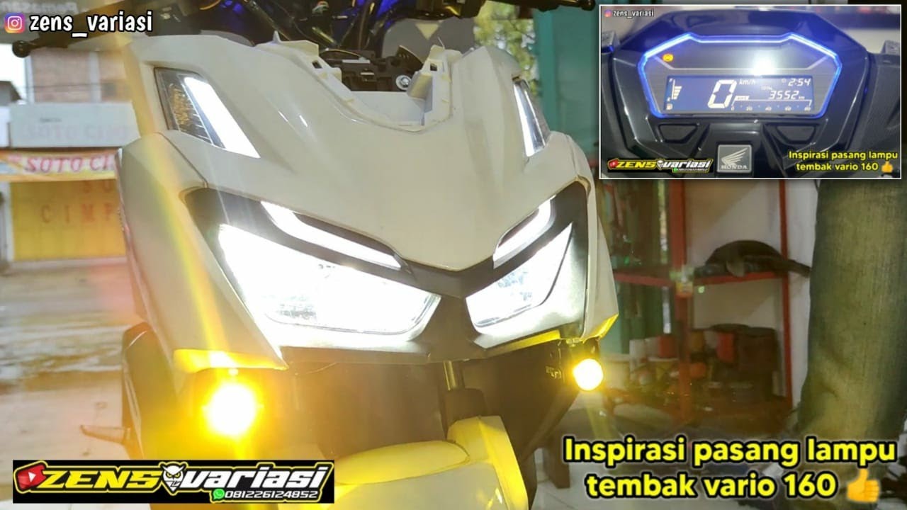 PASANG D2 LASER VARIO 160‼️Vario 160 pakai saklar vxion old