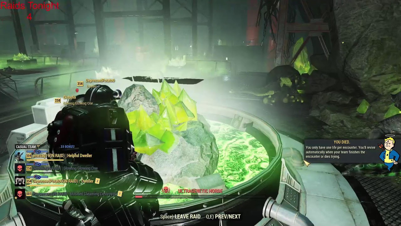 Helping Raids