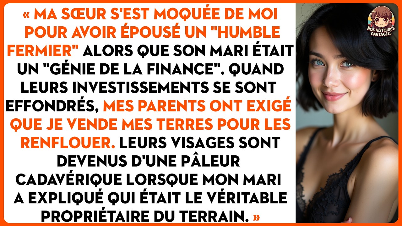 Ma sœur s'est moquée de moi pour avoir épousé un 