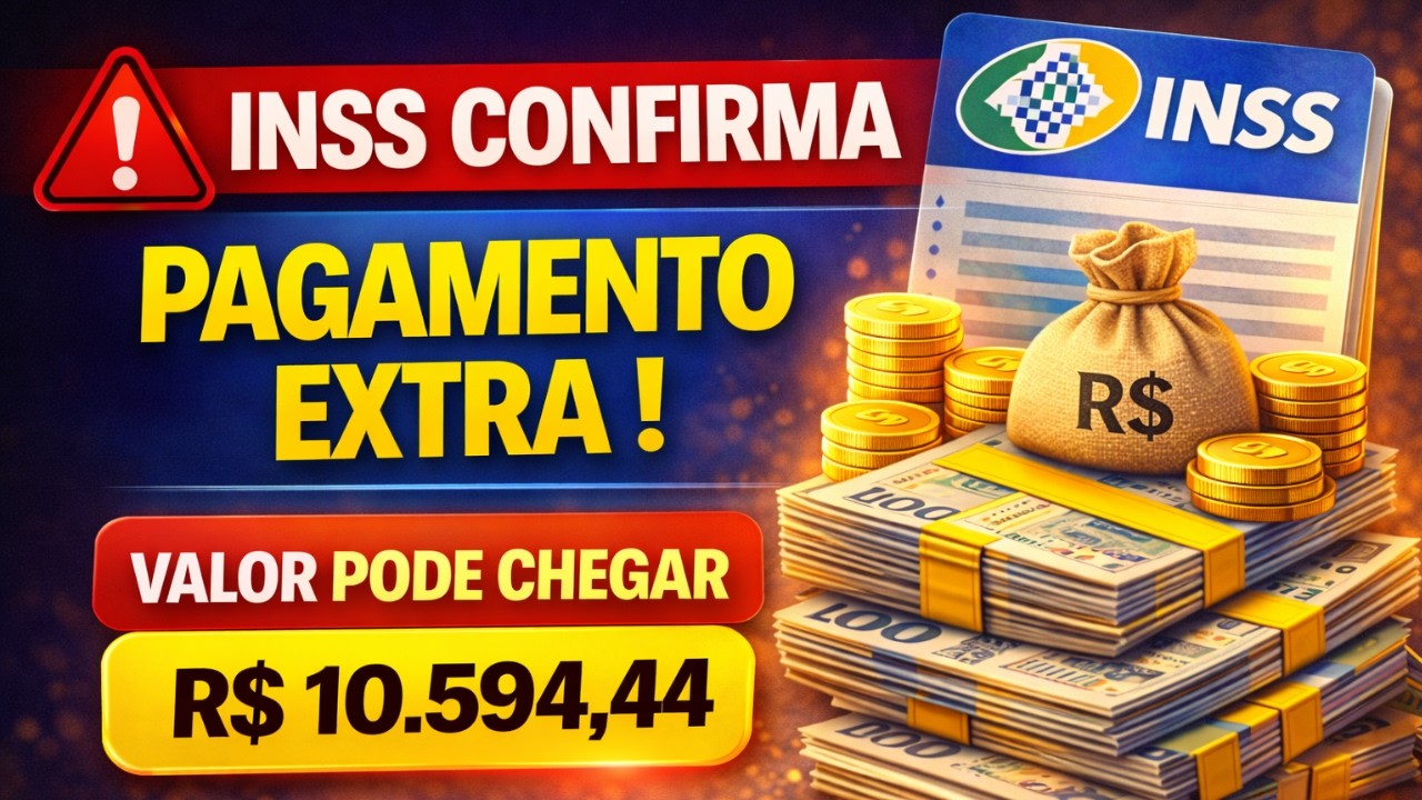 🚨 INSS CONFIRMA PAGAMENTO EXTRA E VALOR PODE PASSAR DE R$10 MIL !
