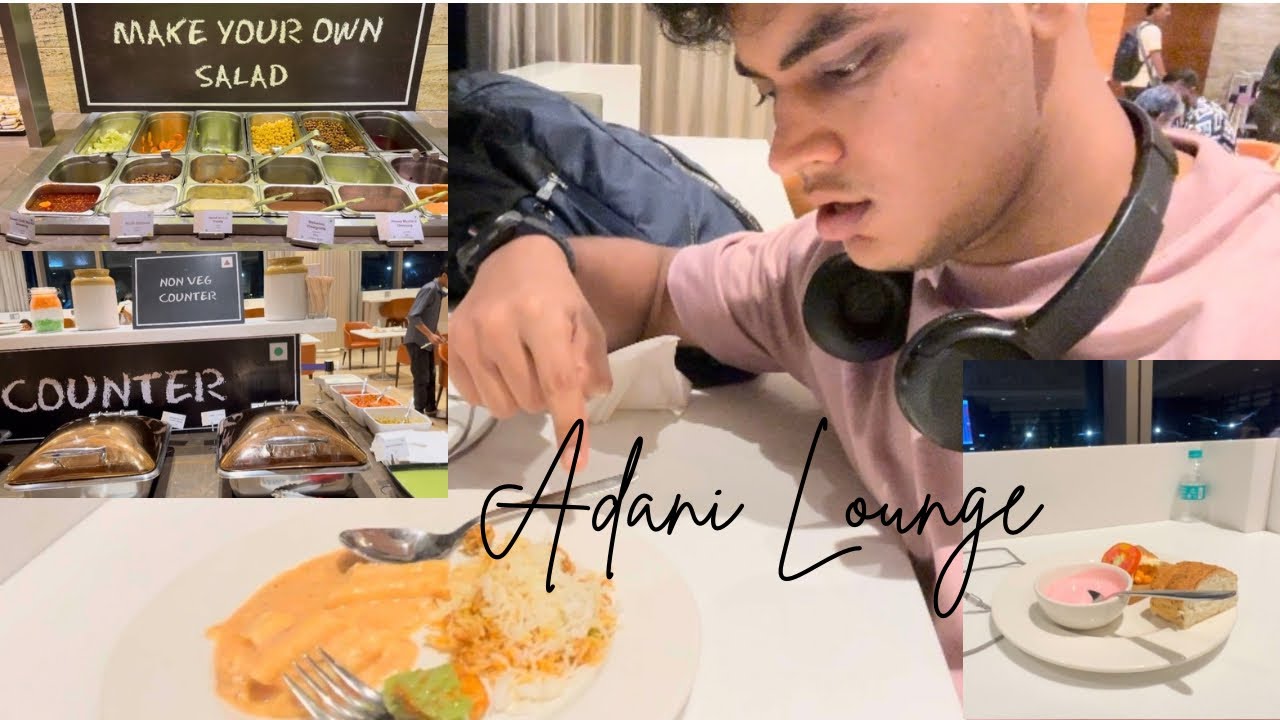 Adani Lounge Mumbai International Airport T2 | Inside Look, Food, Amenities & Experience!