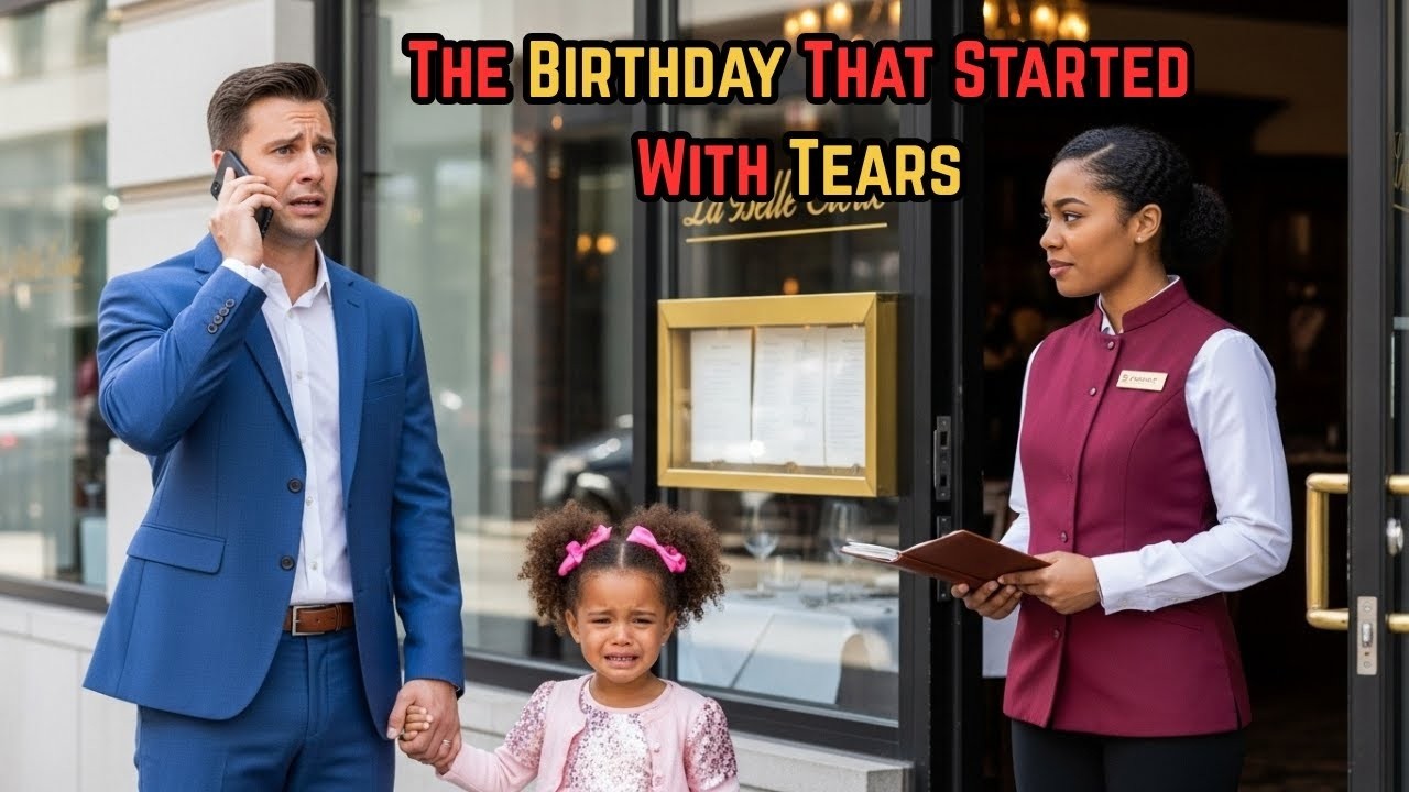 on his 4 years old daughter BIRTHDAY, a MILLIONAIRE  couldn’t get a table until a SUPER MOM change