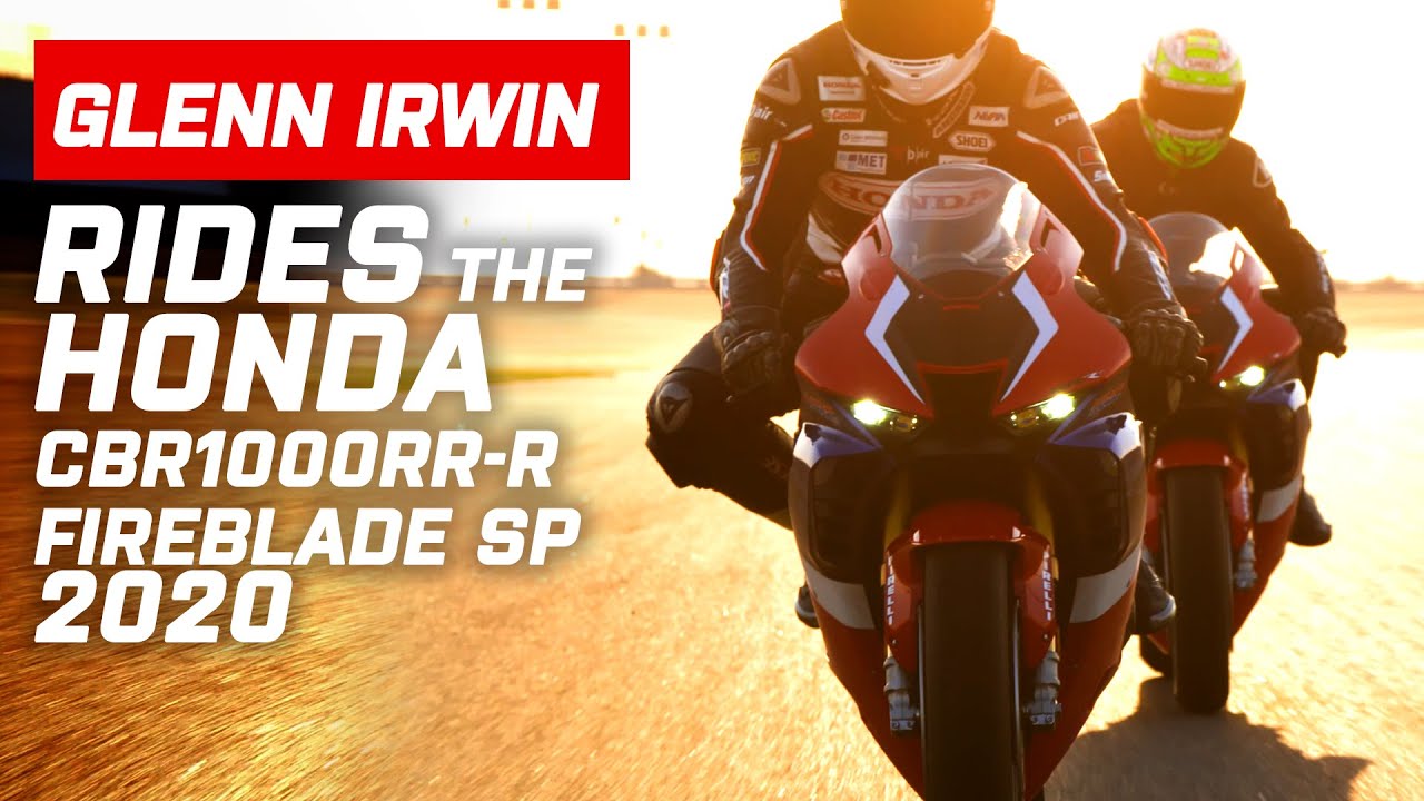 Glenn Irwin Rides The New Honda CBR1000RR R & Talks BSB 2020 | Sound Engine | Visordown com