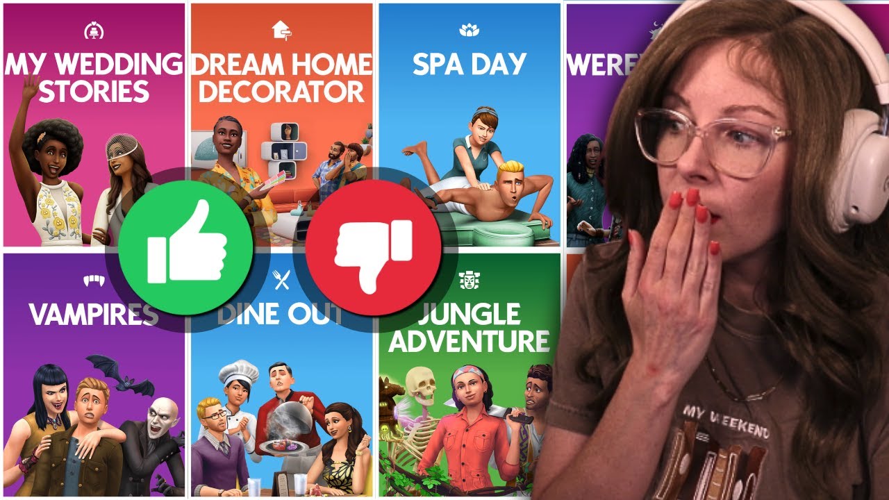The BEST and WORST Game Packs in The Sims 4 🥇