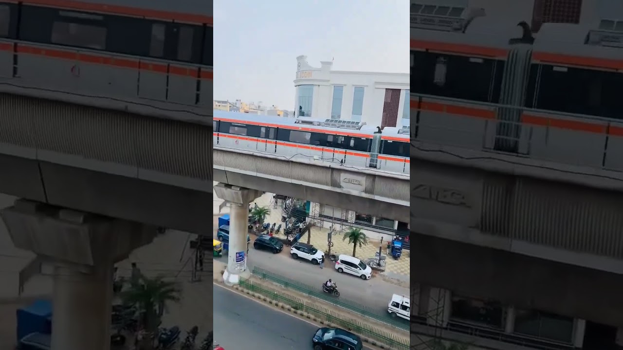 Vastral - Thaltej Metro 😍 #ahmedabadmetro
