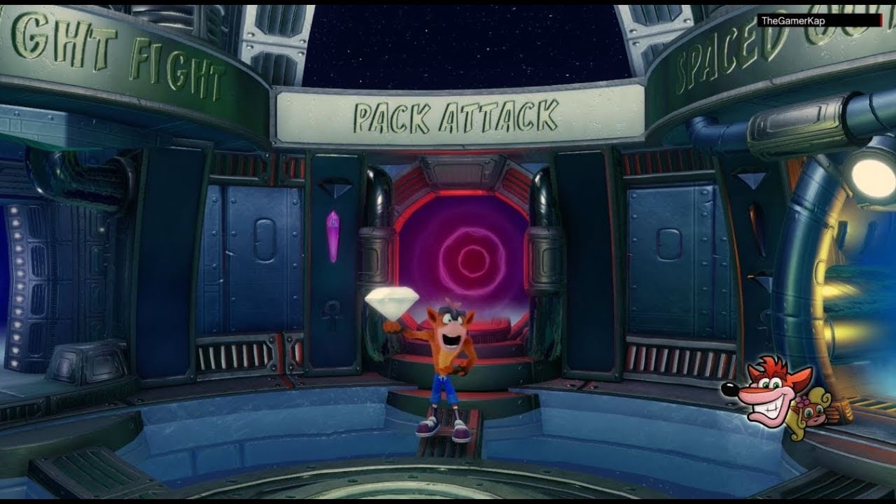 Crash Bandicoot 2 [Parte 5.4] Pack Attack (Gema gris) [PS4] [consigue el platino!] [español]