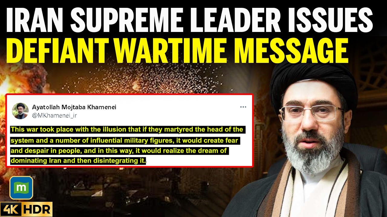 Mojtaba Khamenei Breaks Silence Rejects US-Israel Strikes Amid Iran War Week Three