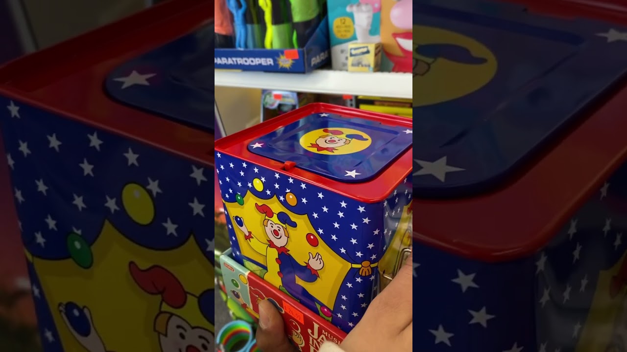 JACK IN THE BOX ASMR #asmr #asmrtingles #fyp #shorts #shortsvideo #visualtriggers