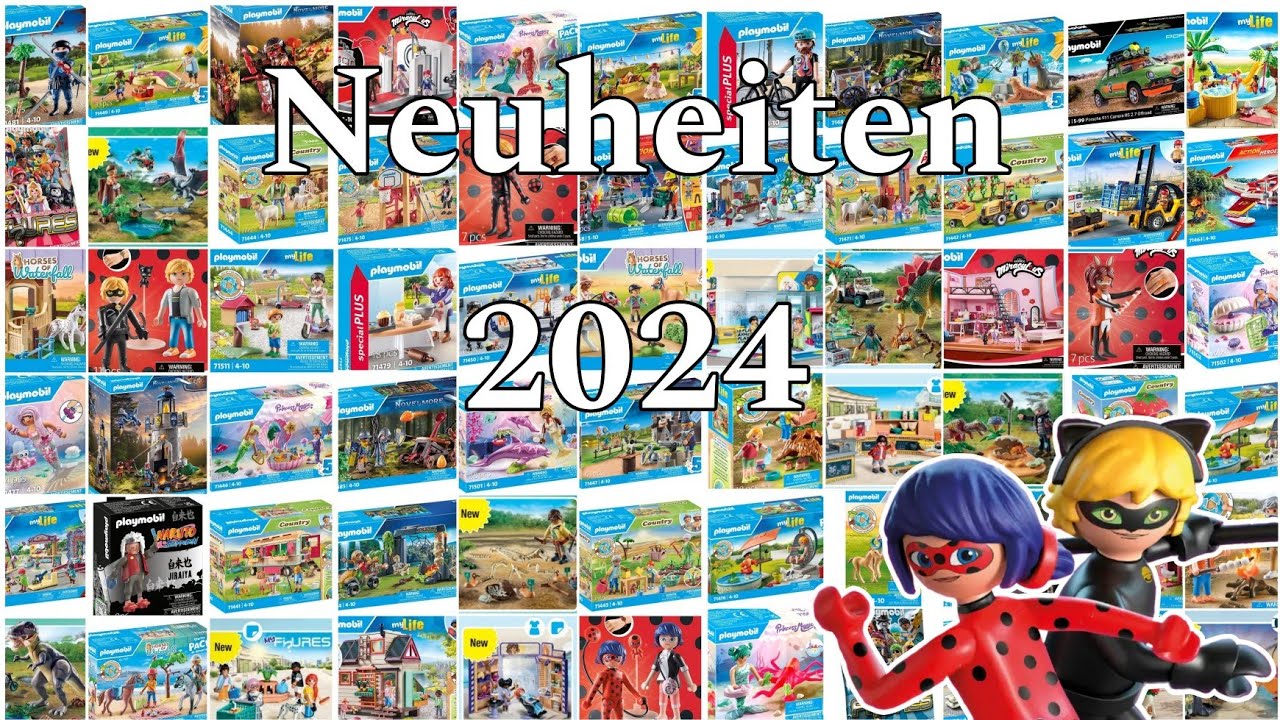 Playmobil Neuheiten 2024 😍 Januar bis Juni- Preise + Erscheinungsdatum- Deutsch | Familie Hund