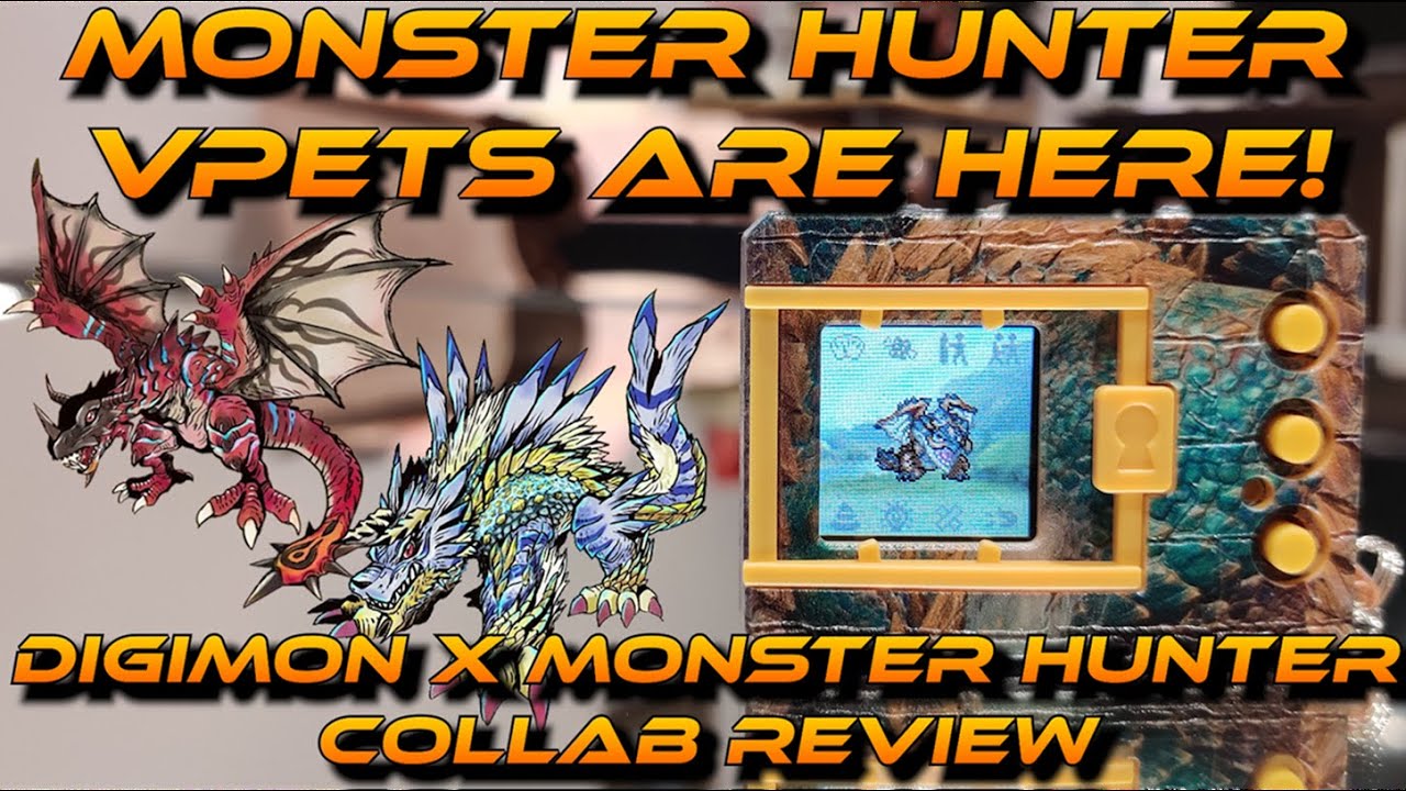 I have a Rathalos Pet! // Digimon x Monster Hunter Virtual Pet Review