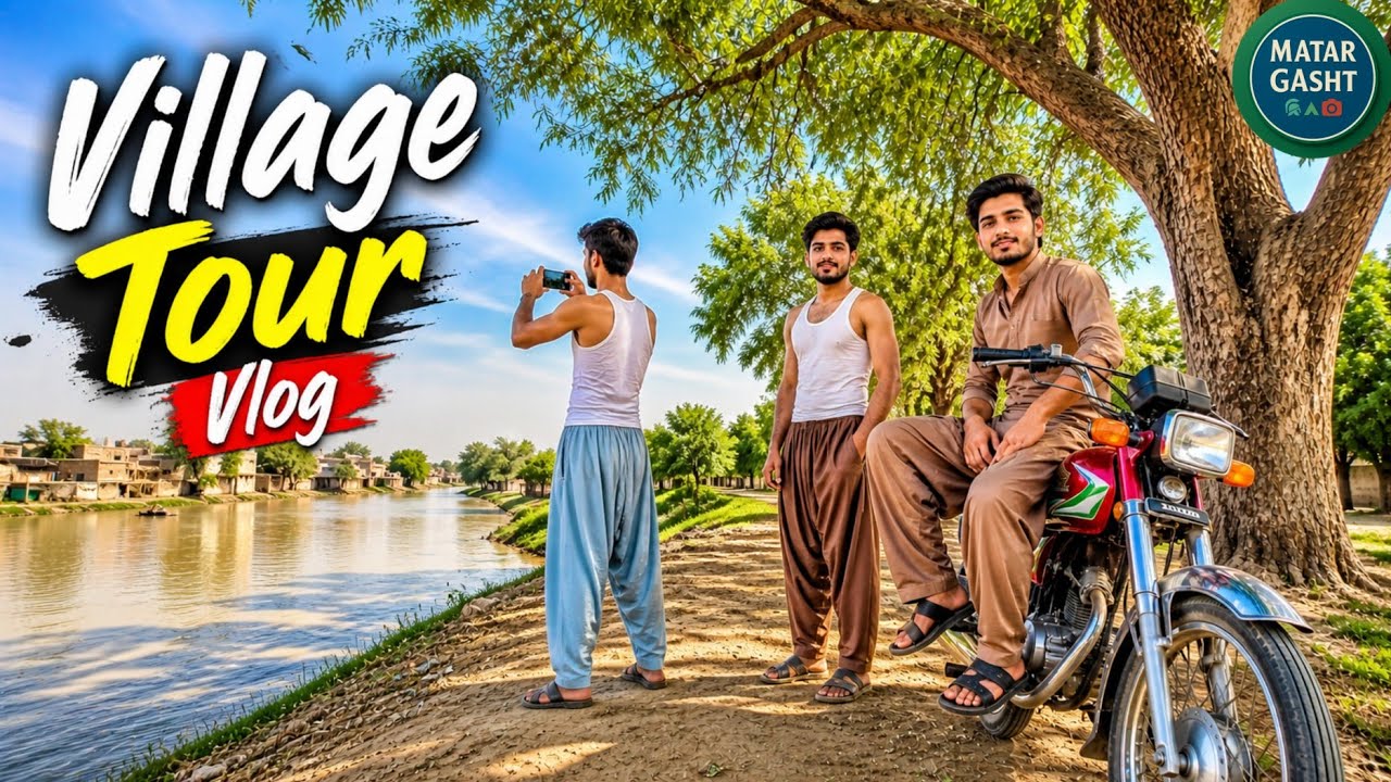 Village Tour Vlog || Beautiful Villages Of Mianwali