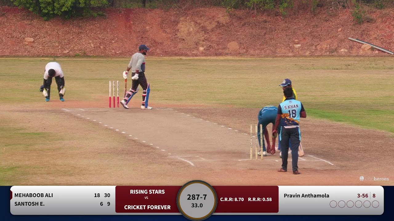 CRICKET FOREVER VS RISING STARS