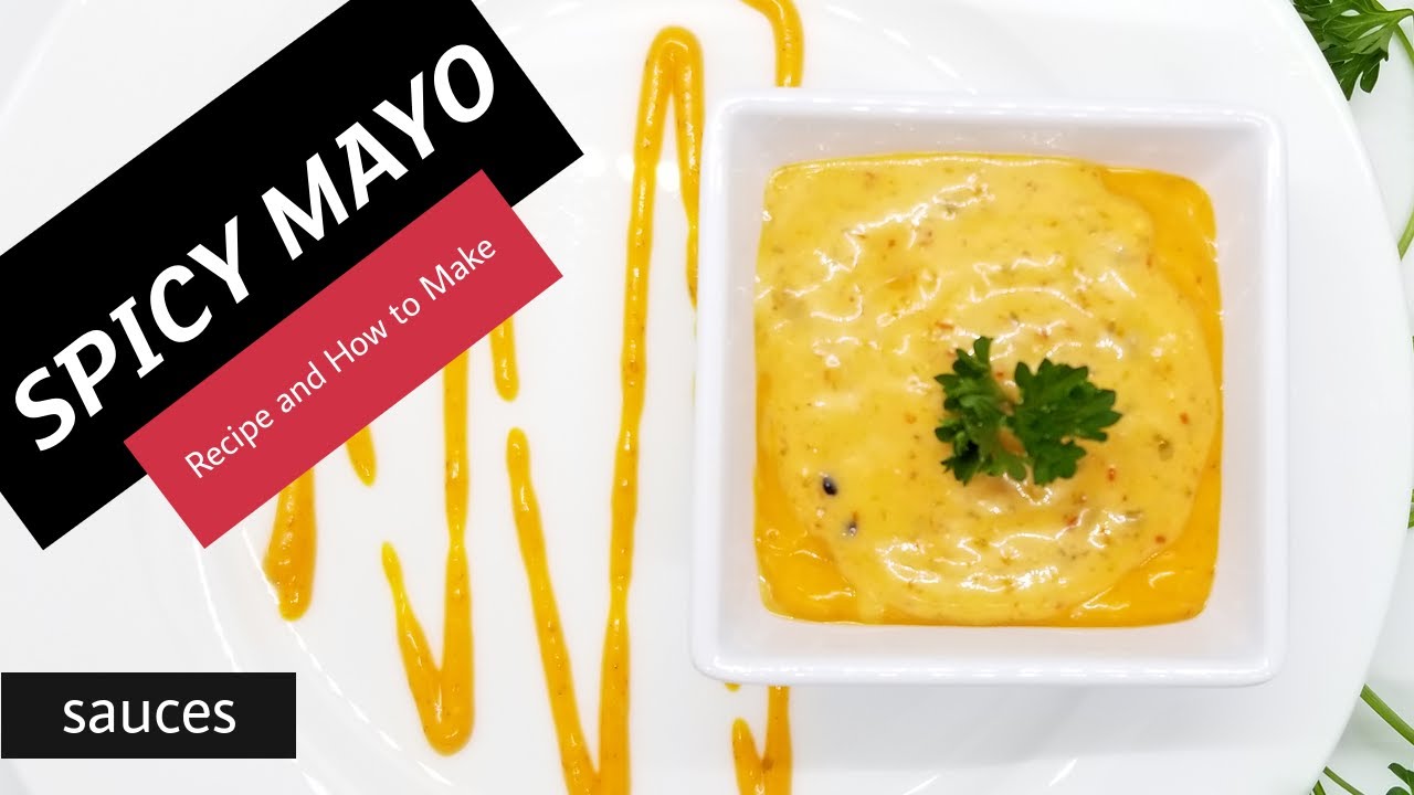 HOW TO MAKE SPICY MAYO FOR SUSHI - Spicy mayo Recipe