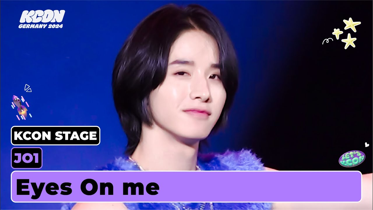 JO1 (제이오원) - Eyes On Me | KCON STAGE | KCON GERMANY 2024
