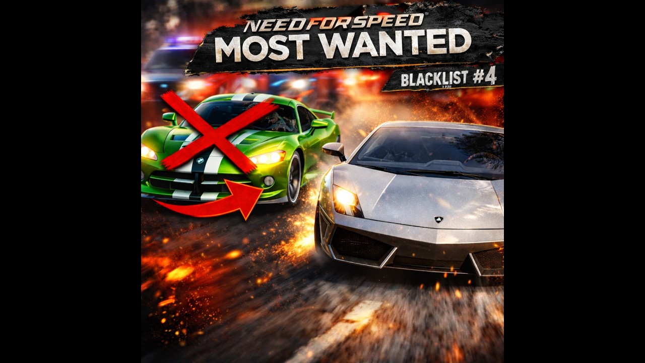 JV' yi Nihayet Yendim! Blacklist 4 Tamamlandı | NFS Most Wanted 12.Bölüm